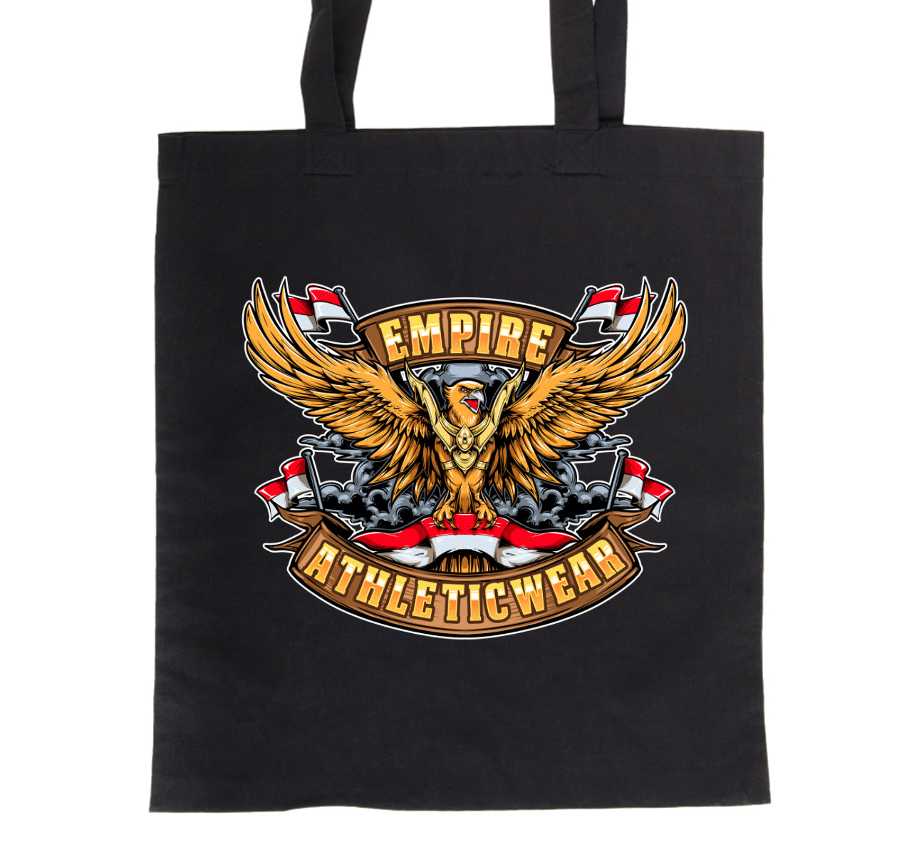 Empire Athleticwear Tote bag Black “Garuda”