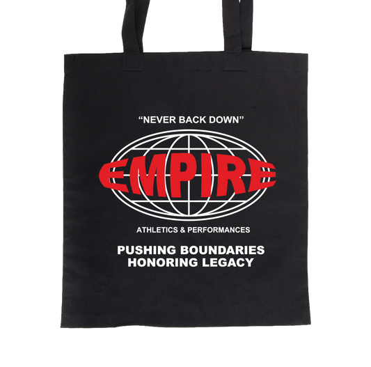 Empire Athleticwear Tote bag Black “NBD”