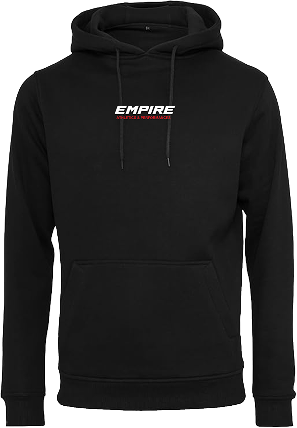 Black Hoodie Empire World "Never Back Down"