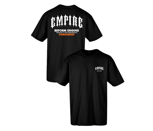 Black Empire Oversized T-shirt -Empire Razorblade